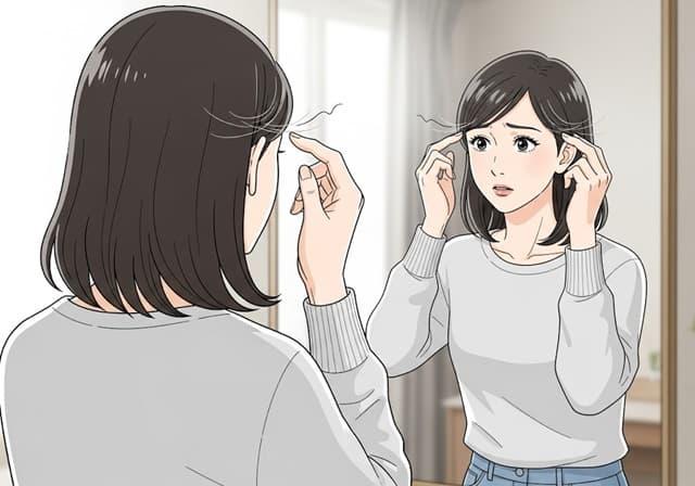 4. 頭皮の血行不良